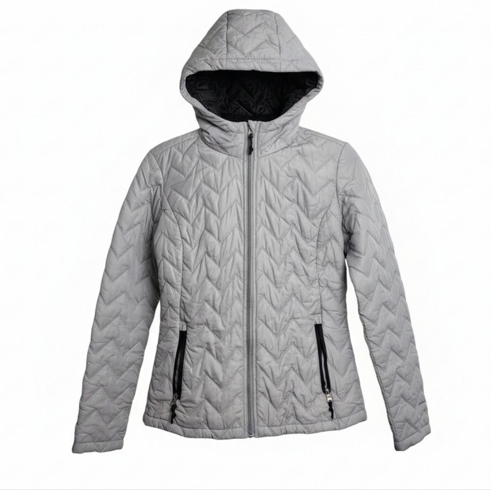 Free Country Women's Quilted Hooded Jacket - Small